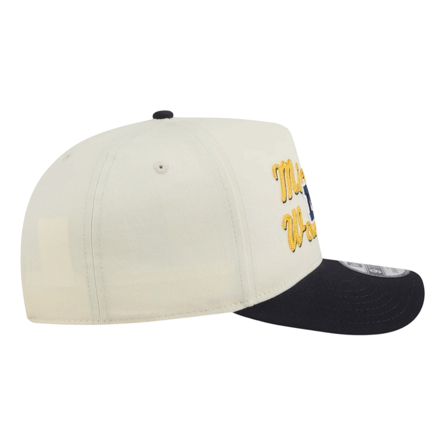 New Era Michigan Wolverines Chainstitch 9Fifty A-Frame Snapback