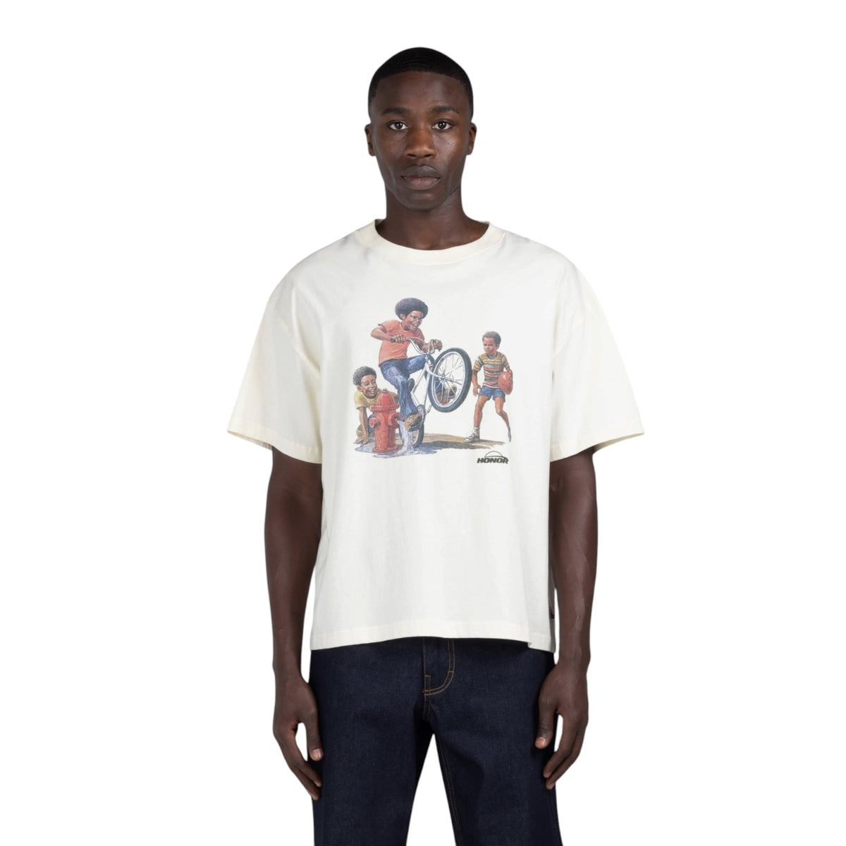 Honor The Gift Life Outside Tee - Bone