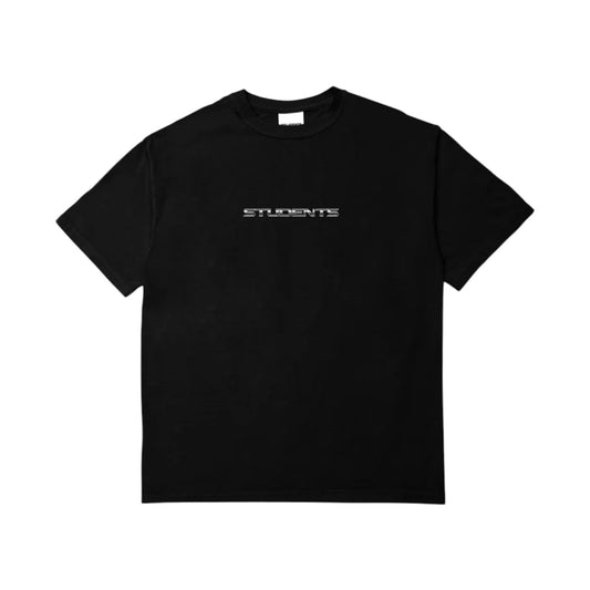 Students Solid SS Tee - Black