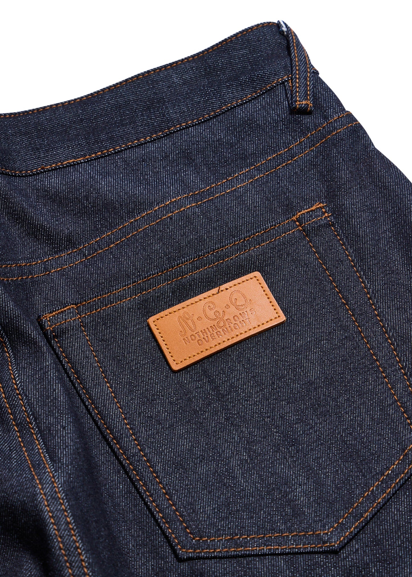 Nothing Grows Overnight Growth Selvage Jeans
