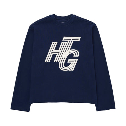 Honor The Gift - Terry Crewneck Pullover (Blue)