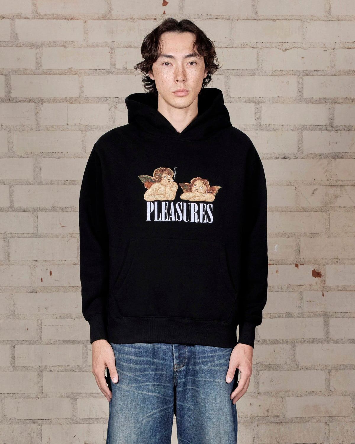 Pleasures Dynamic Hoodie - Black