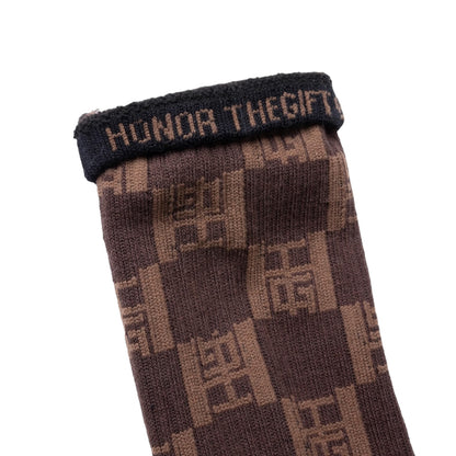 Honor The Gift Monogram Ribbed Sock