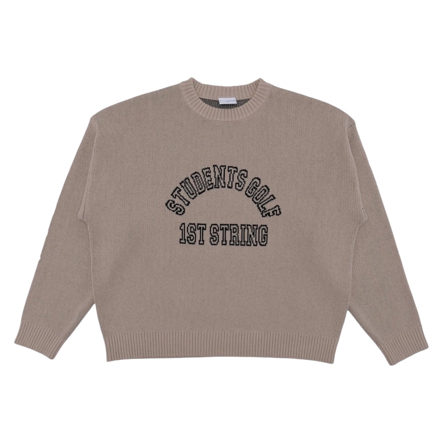 Students 1st String Knit Crew Sweater