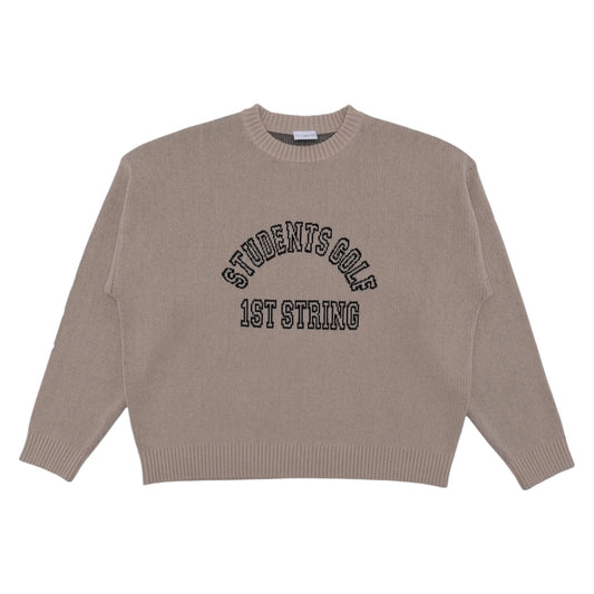 Students 1st String Knit Crew Sweater