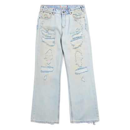 Nothing Grows Overnight - Field Baggy Jeans Final Lt Wash