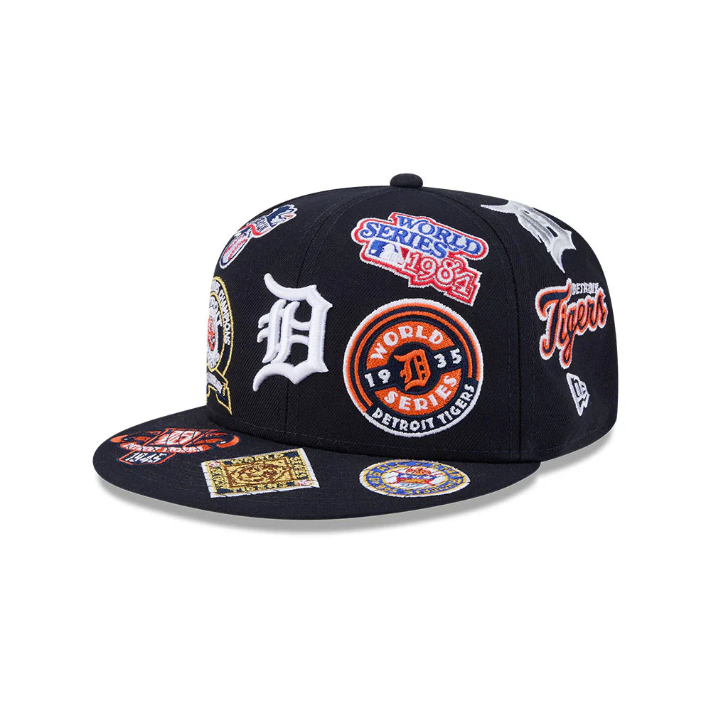 New Era Detroit Tigers All Over 59Fifty Fitted