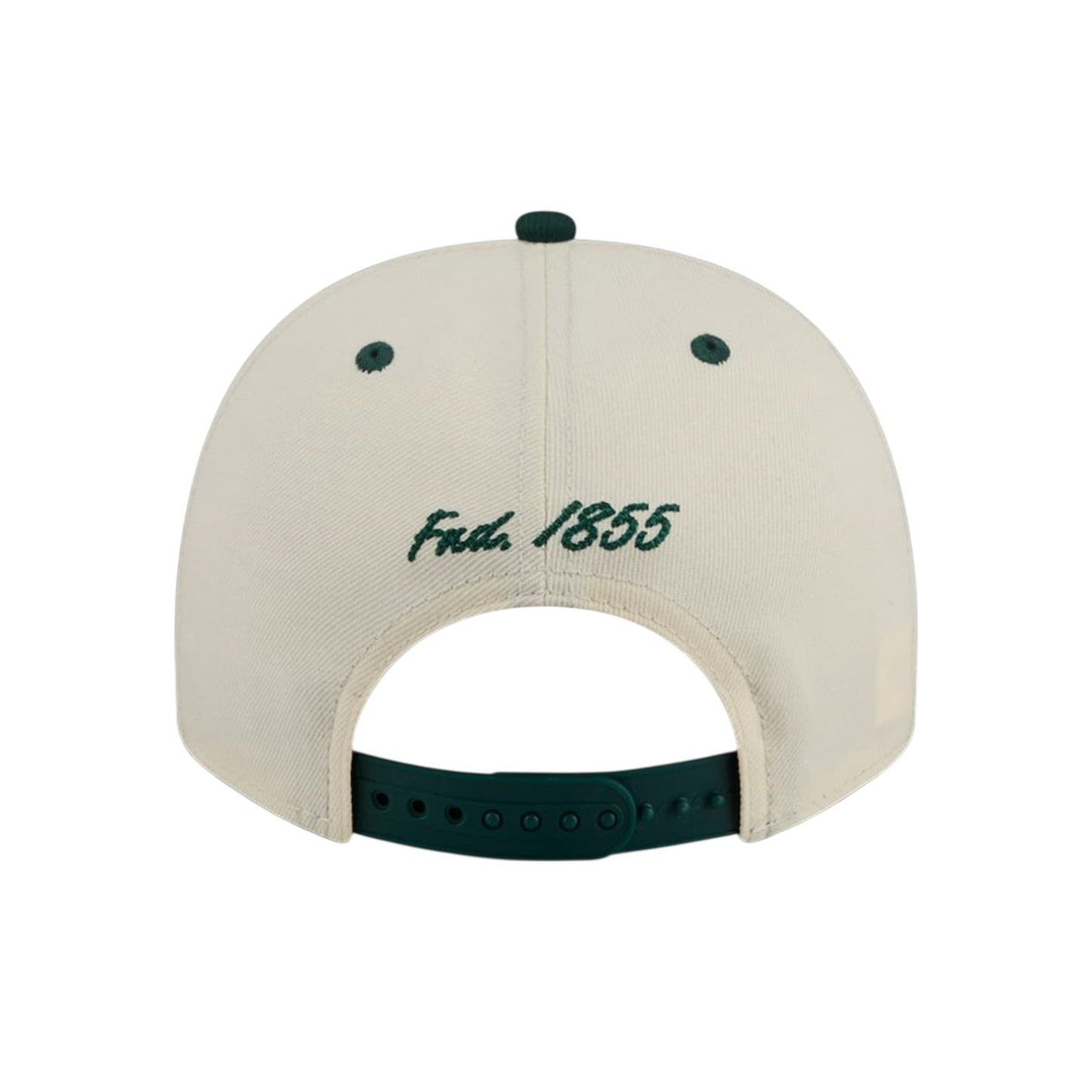New Era Michigan State Spartans Gruffy Arched A-Frame 9Fifty Snapback - Chrome White