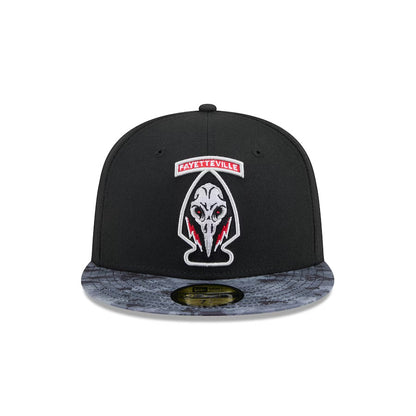 New Era Fayetteville Woodpeckers 59Fifty Fitted - "Black Ops"