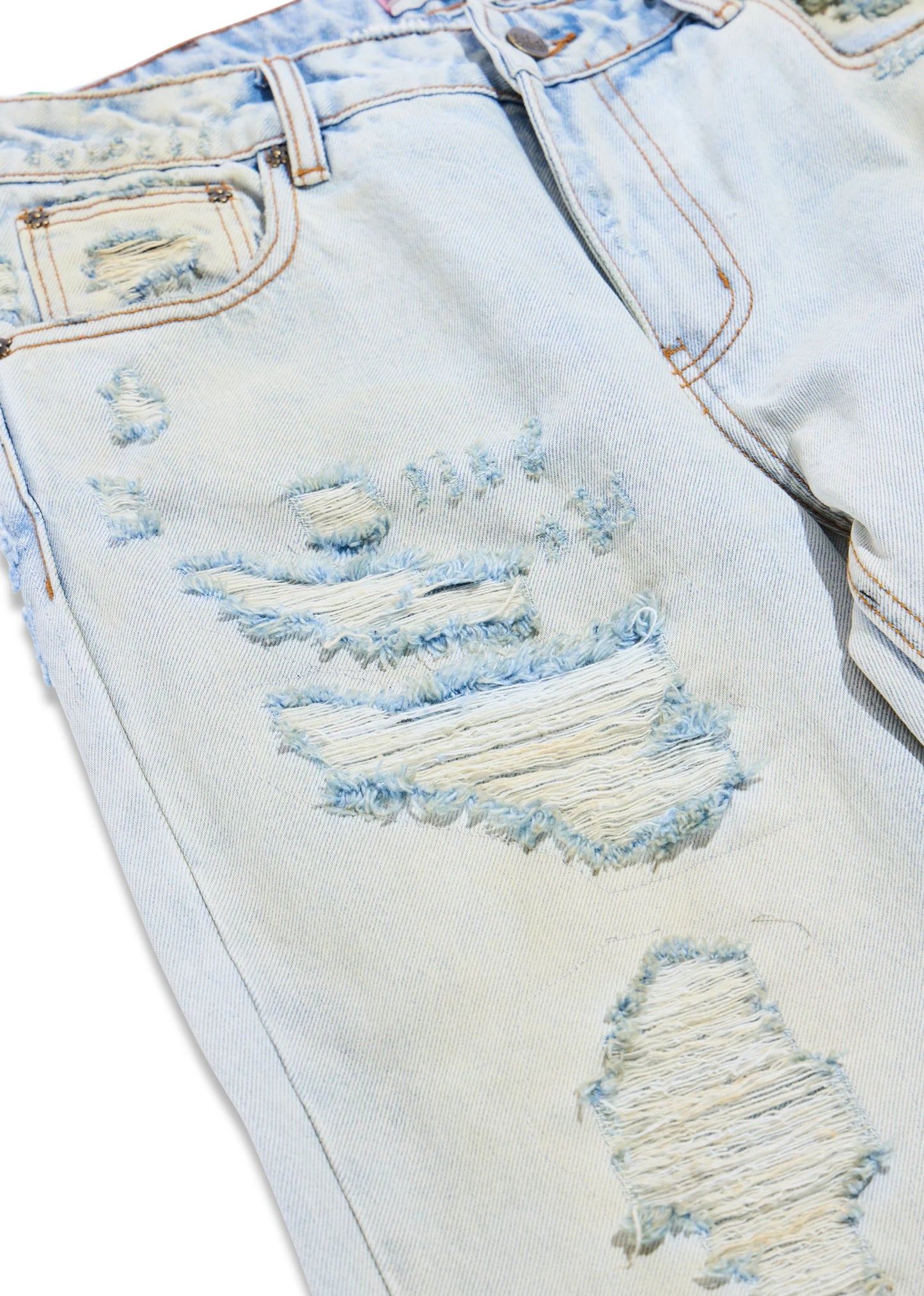 Nothing Grows Overnight - Field Baggy Jeans Final Lt Wash