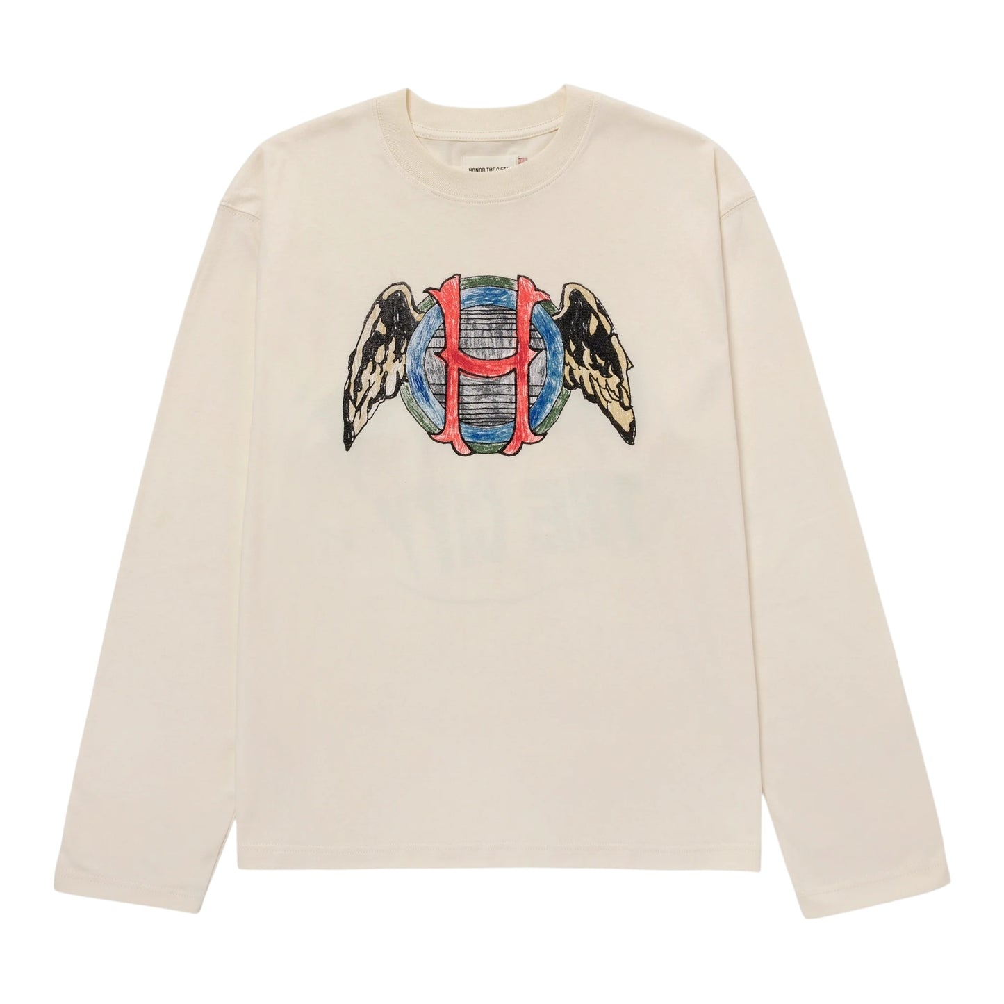 Honor The Gift Honor Wings Tee - Bone - HTG250248