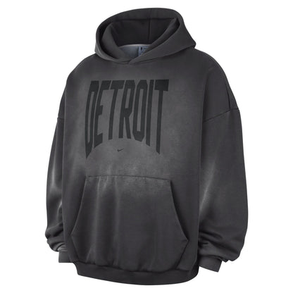 Nike Detroit Pistons Standard Issue Hoodie - Charcoal - II5994-099