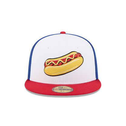 New Era Reading Fightin Phils 59Fifty Fitted - "Hot Dogs"