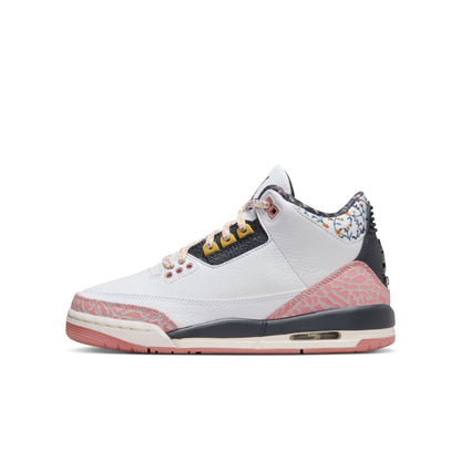 Air Jordan 3 Retro "Vintage Floral" (GS) - 441140-100