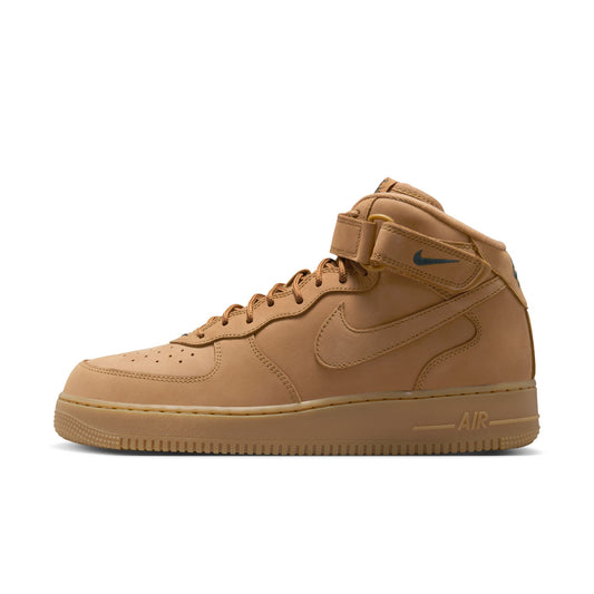 Nike Air Force 1 '07 Mid Premium QS "Flax and Outdoor Green" - 715889-200