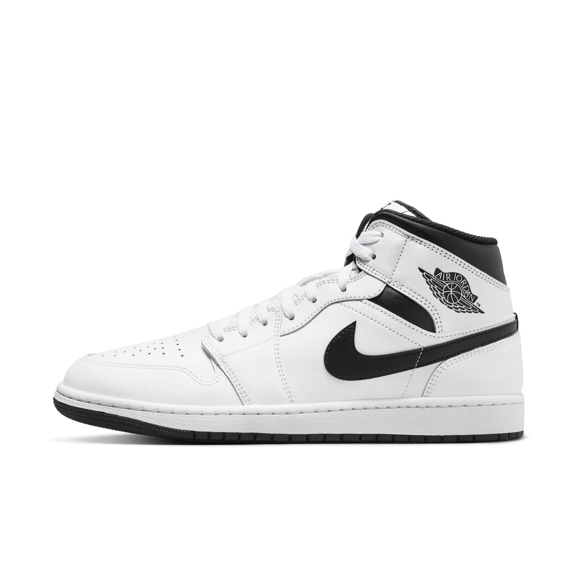 Nike air jordan 1 retro mid white online