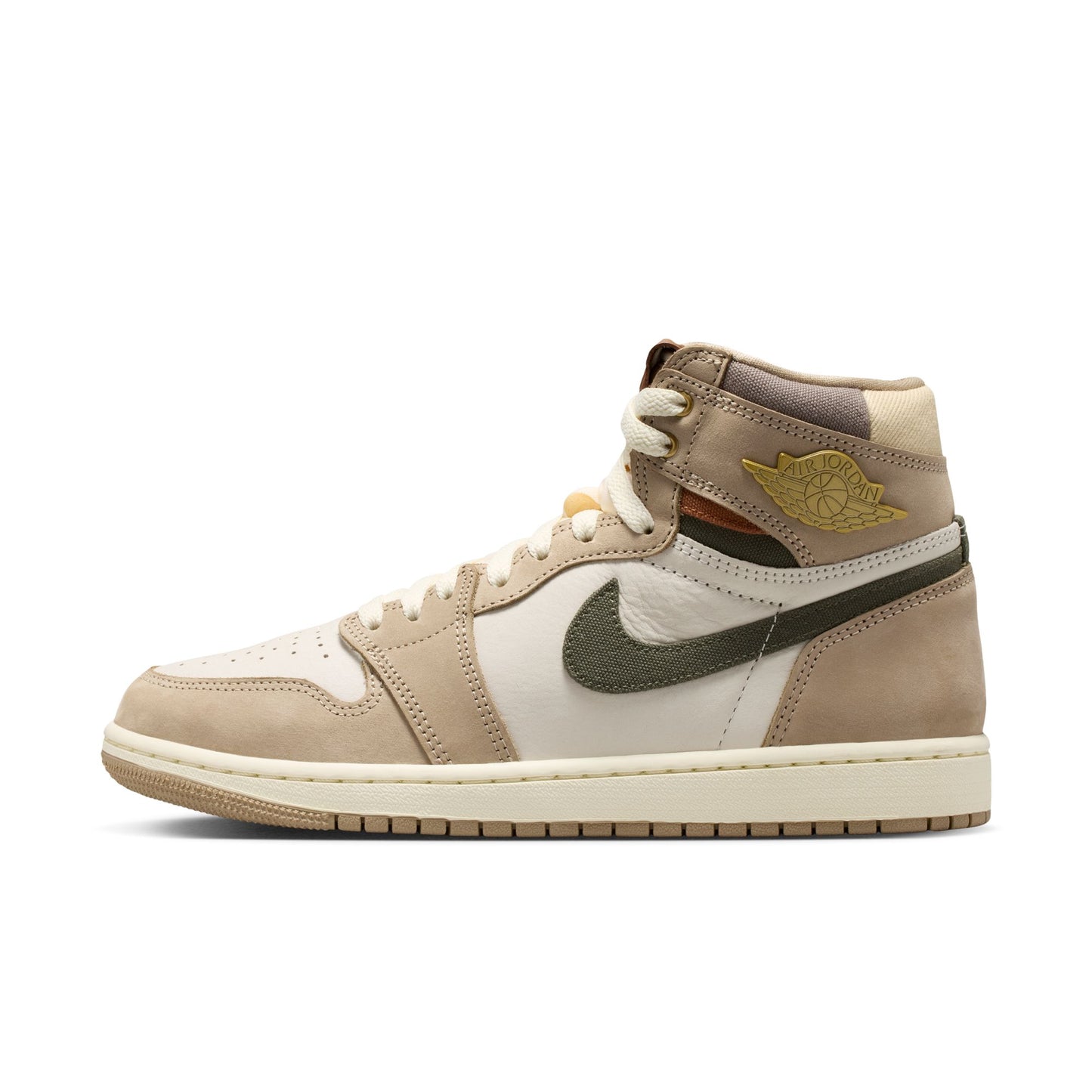W Air Jordan 1 Retro High OG "Khaki" - FD2596-201