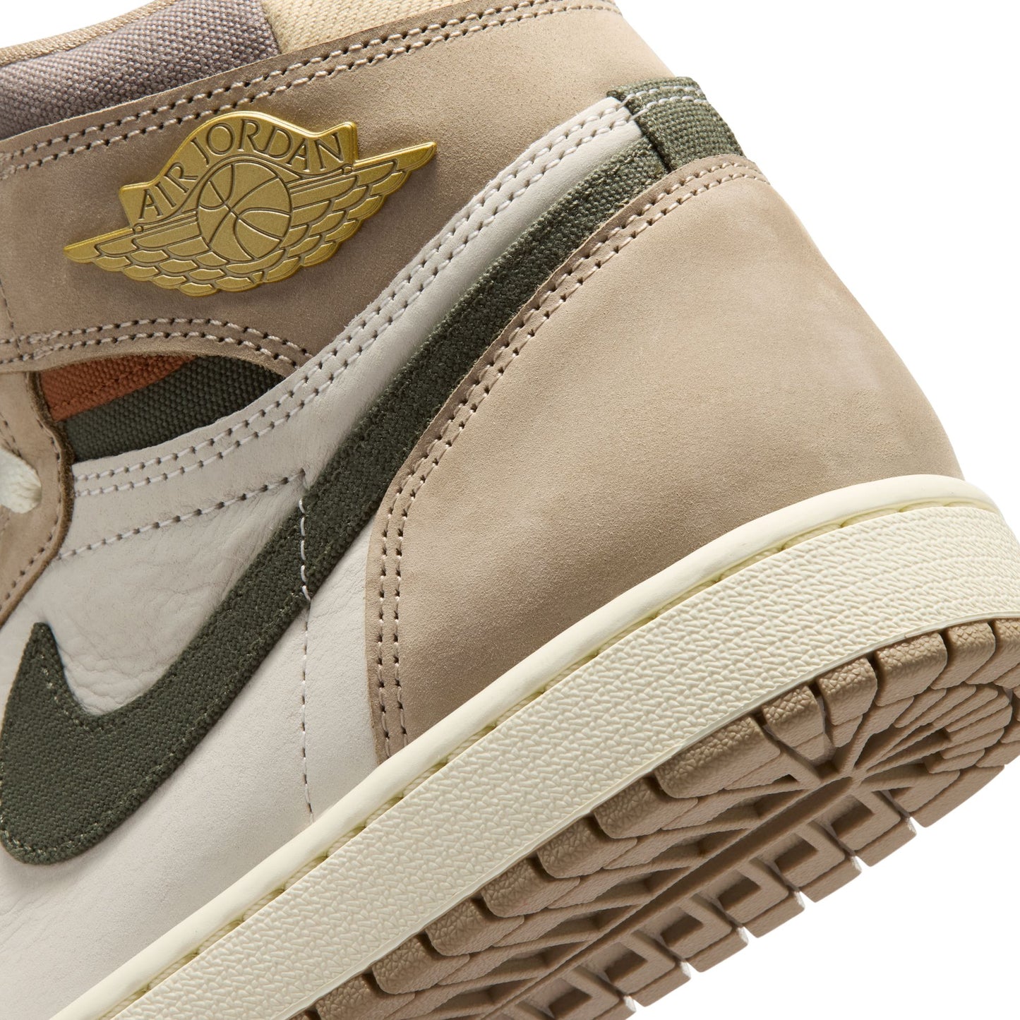 W Air Jordan 1 Retro High OG "Khaki" - FD2596-201