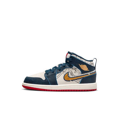 Air Jordan 1 Mid SE (PS) - FN1352-400