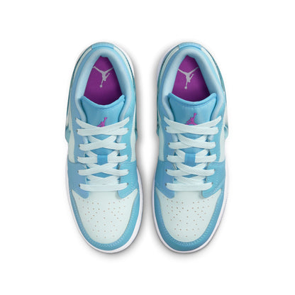 Air Jordan 1 Low SE "Aquarius Blue" GS - FN7366-400