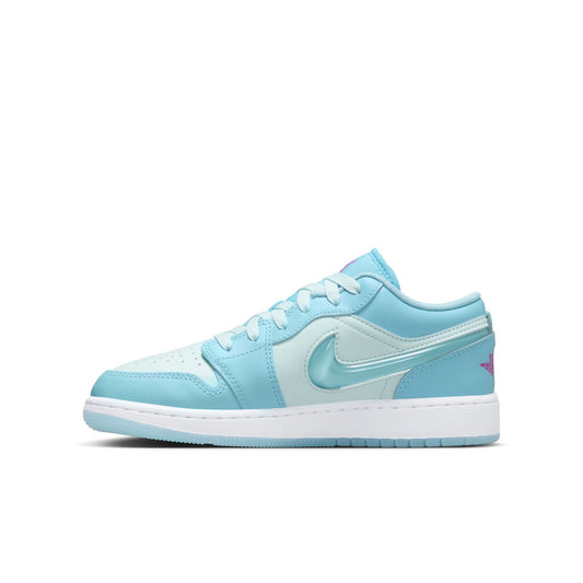 Air Jordan 1 Low SE "Aquarius Blue" GS - FN7366-400