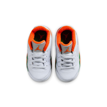 Jordan 5 Retro Low "Miami Hurricanes" TD- FQ1315-018