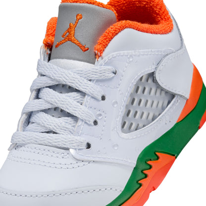 Jordan 5 Retro Low "Miami Hurricanes" TD- FQ1315-018