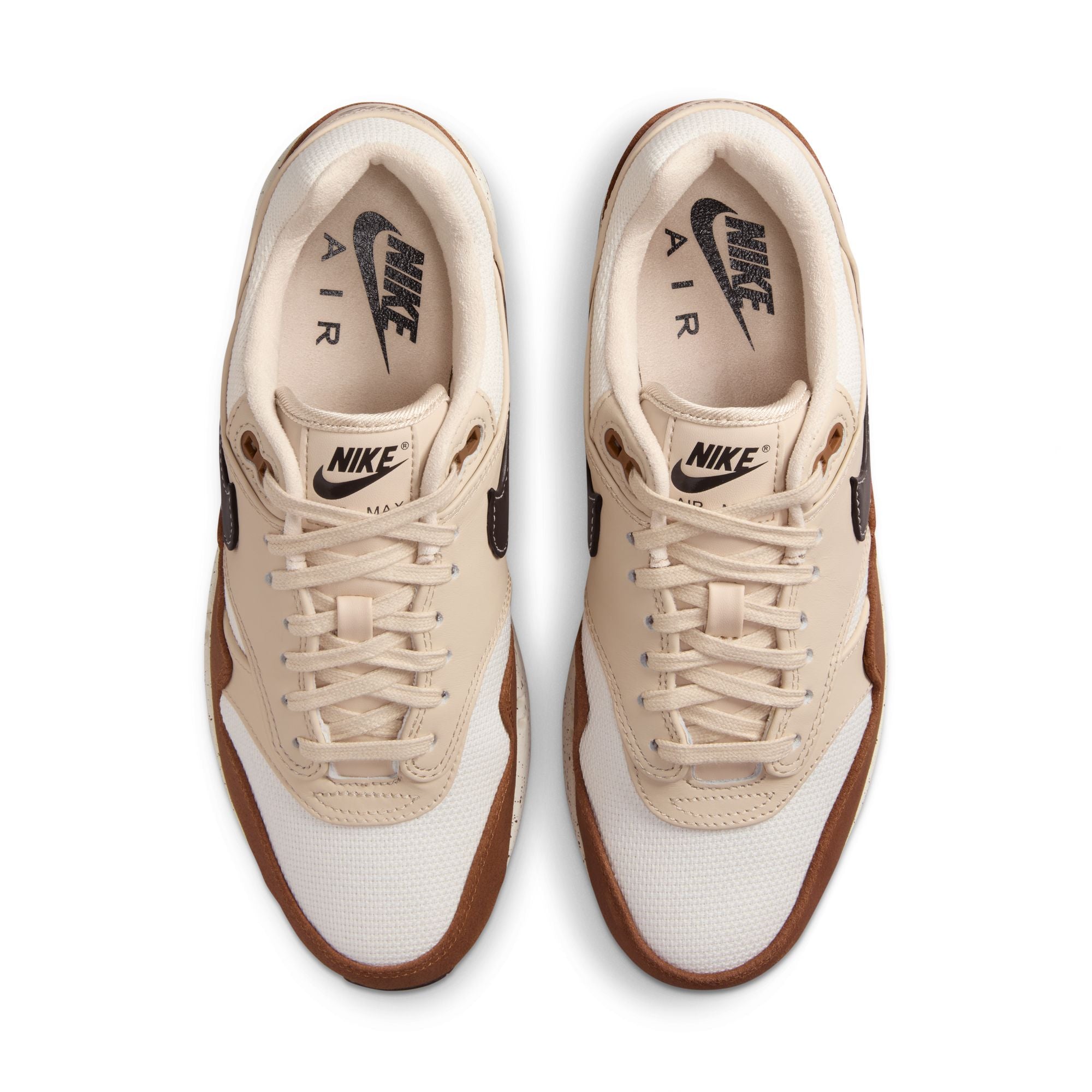 Nike air max 1 sand black deals