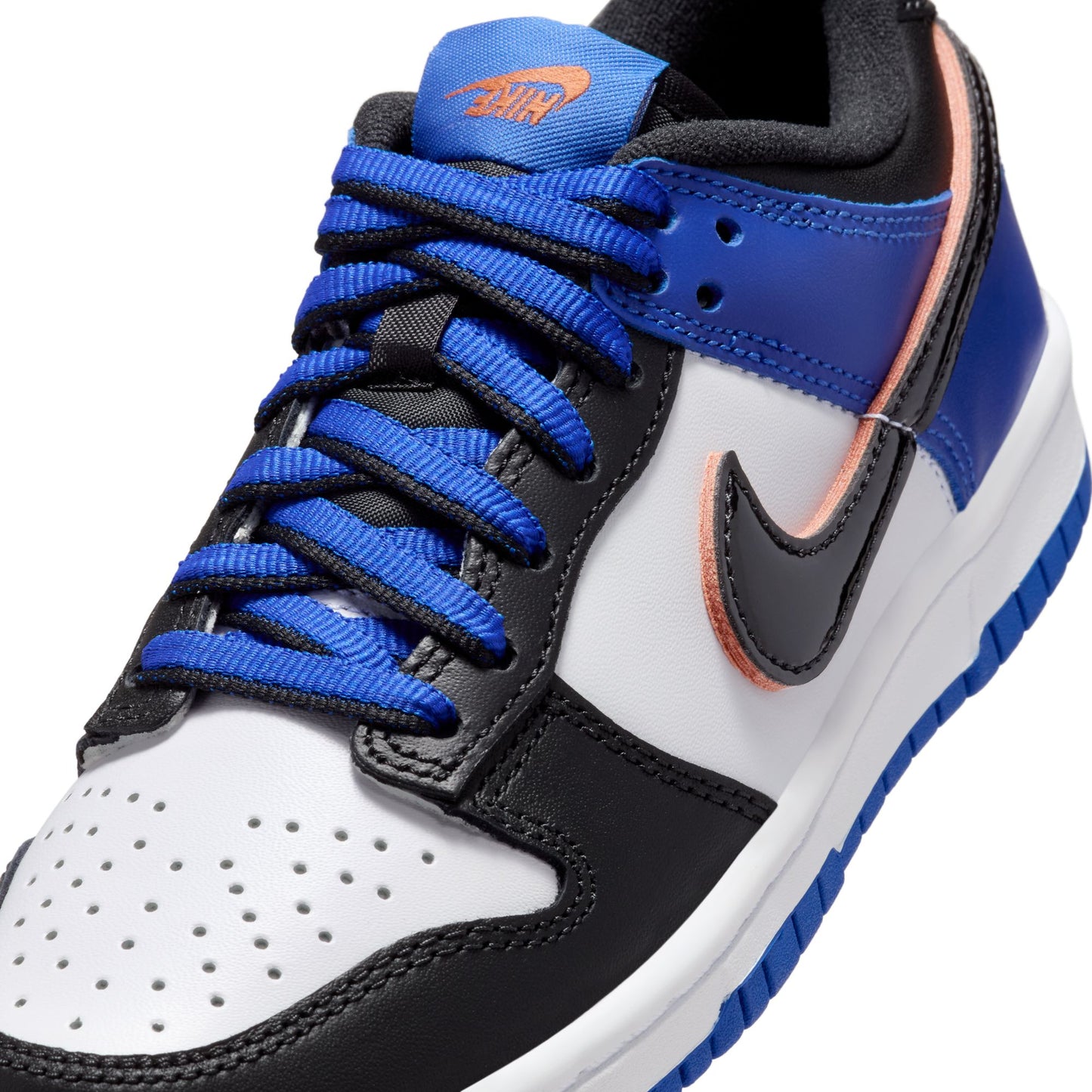 Nike Dunk Low SE "Black Toe Racer Blue" GS - HF0970-100