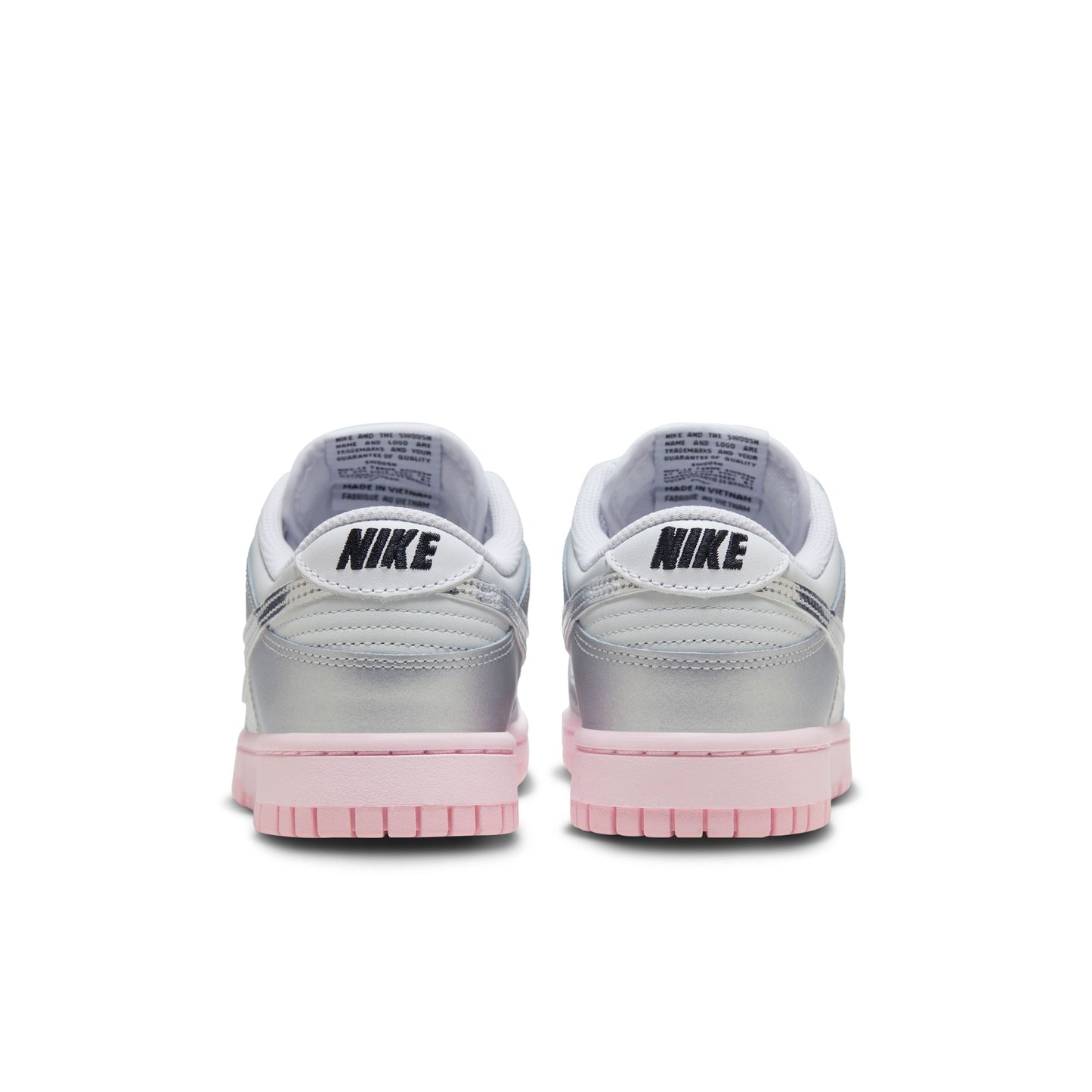 W Nike Dunk Low LX 'Metallic Silver Pink Foam' - HM3698-006