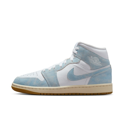 W Air Jordan 1 Mid SE "Worn Blue" - HQ2005-100