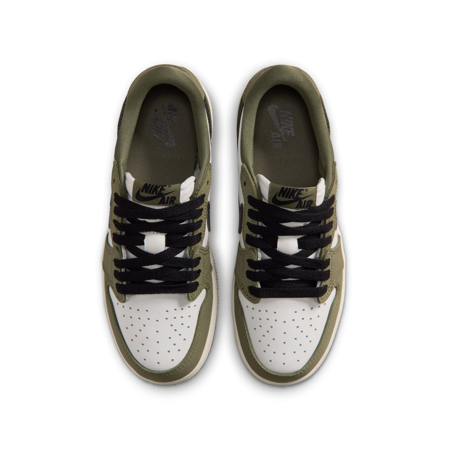 Air Jordan 1 Low OG “Medium Olive” (GS) - HQ6999-200