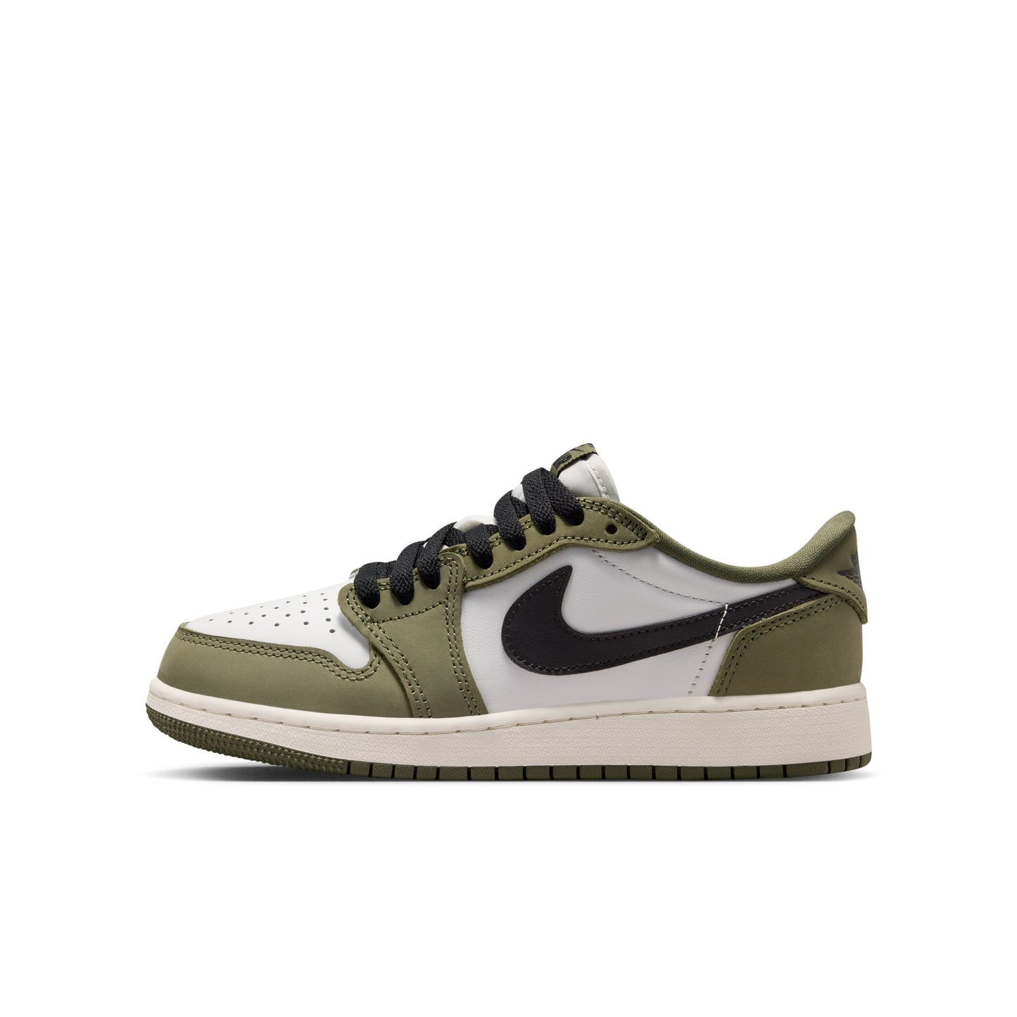 Air Jordan 1 Low OG “Medium Olive” (GS) - HQ6999-200