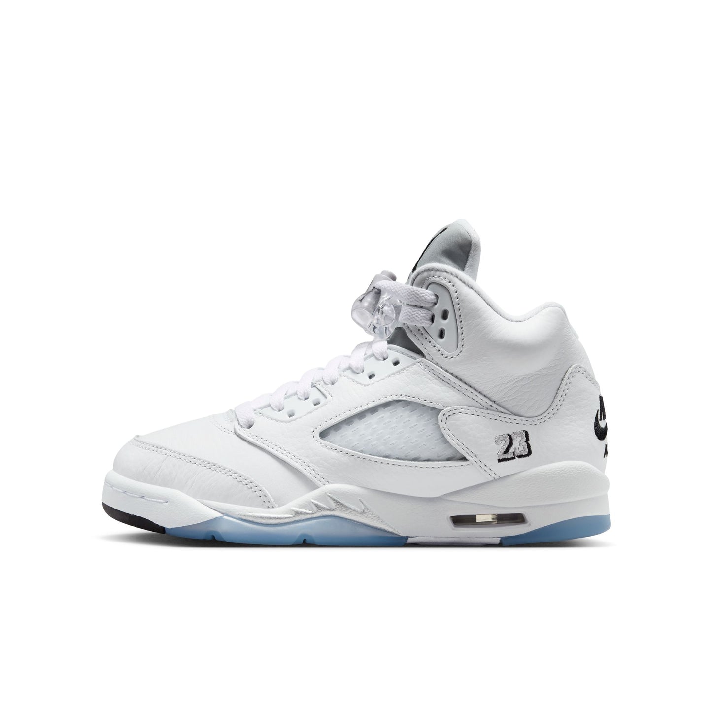 Air Jordan 5 Retro "White Metallic" (GS) - HQ7980-103