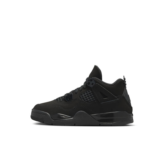Air Jordan 4 Retro "Black Cat" (PS) - IB4388-010