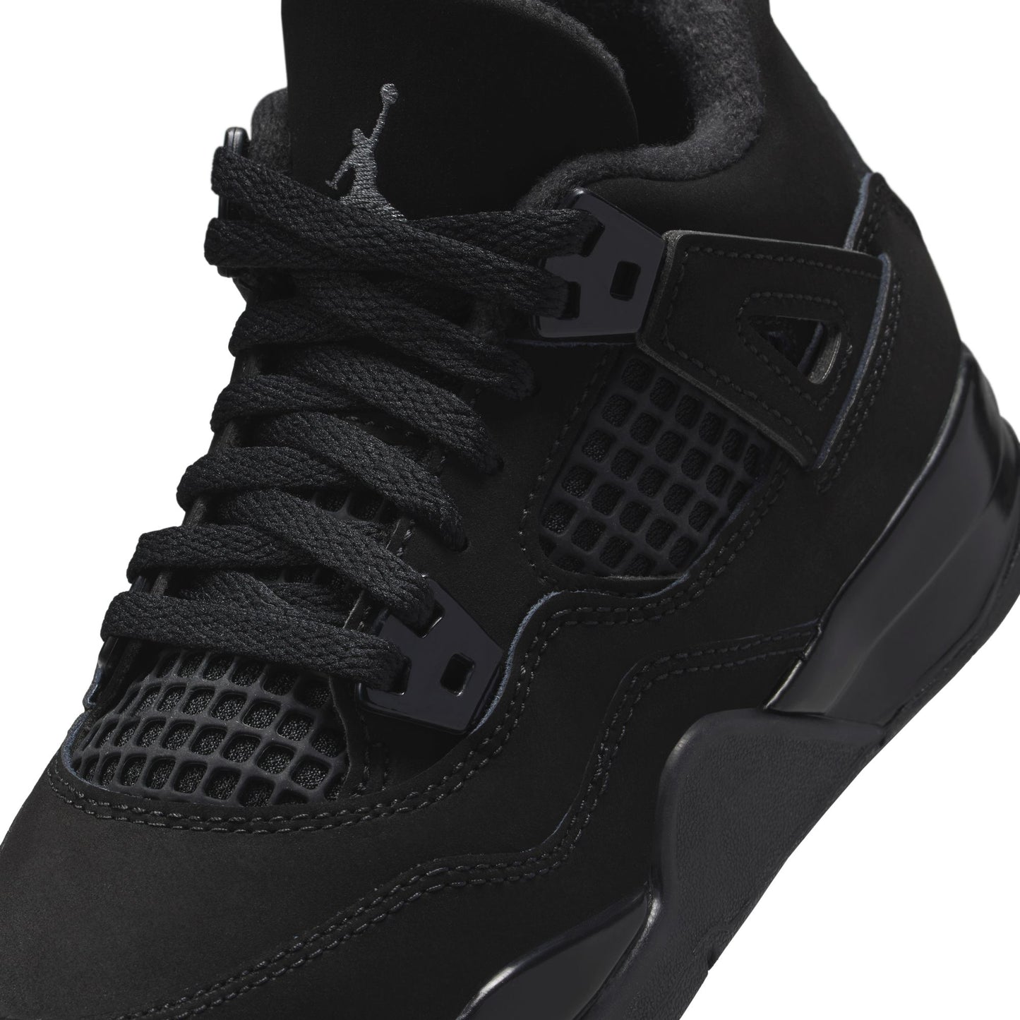 Air Jordan 4 Retro "Black Cat" (PS) - IB4388-010