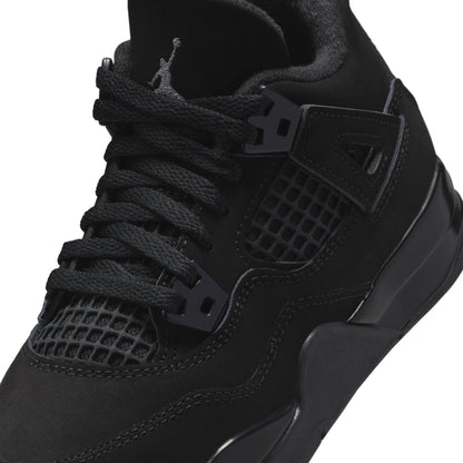 Air Jordan 4 Retro "Black Cat" (PS) - IB4388-010