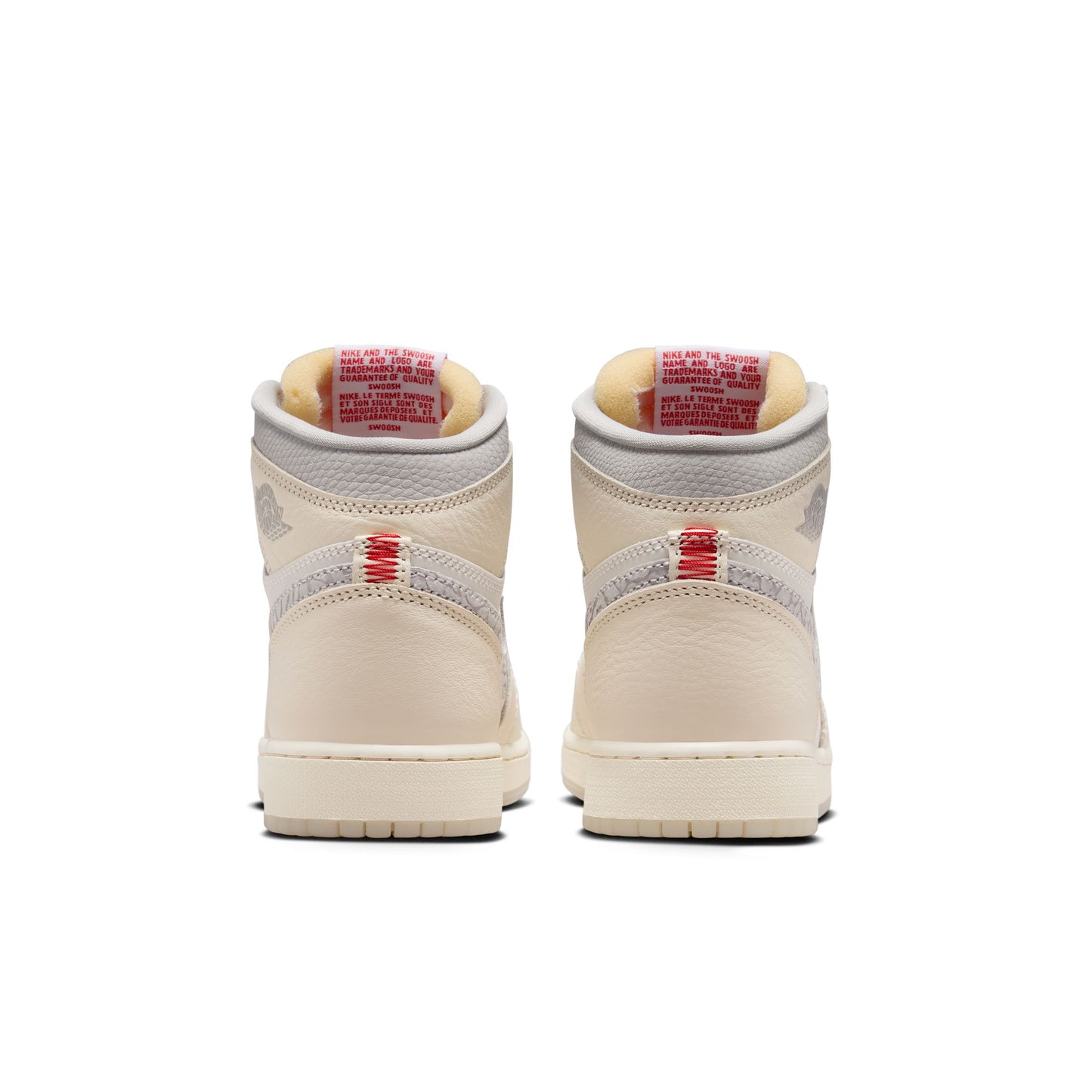 Air Jordan 1 Retro High OG "Sail University Red" (GS) - IH4281-100