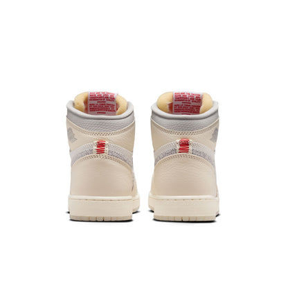 Air Jordan 1 Retro High OG "Sail University Red" (GS) - IH4281-100