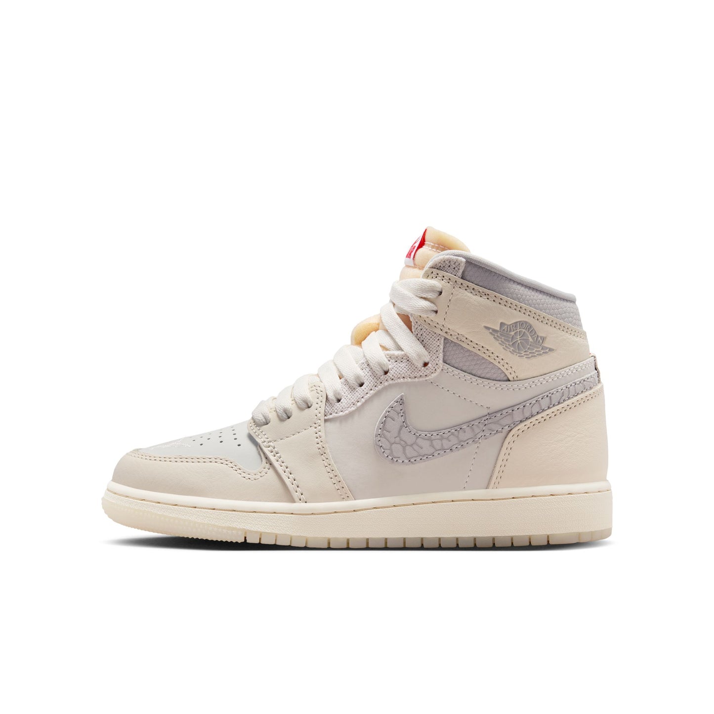 Air Jordan 1 Retro High OG "Sail University Red" (GS) - IH4281-100
