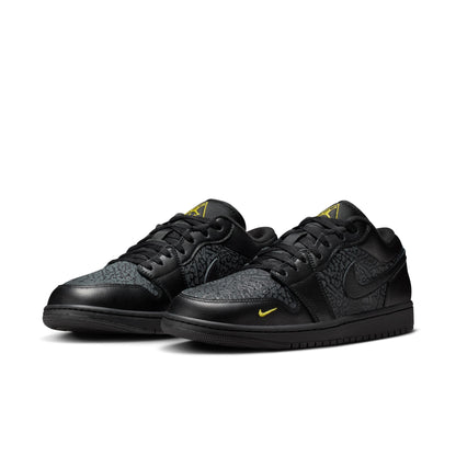 Air Jordan 1 Low SE "Black Elephant Print" - IM6568-010
