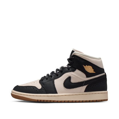 W Air Jordan 1 Mid SE "Off Noir Pearl White" - IO0760-001