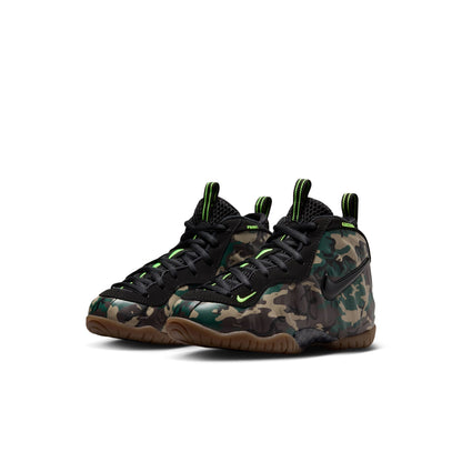 Nike Little Posite Pro Premium "Green Camo" (PS) - IV7553-001