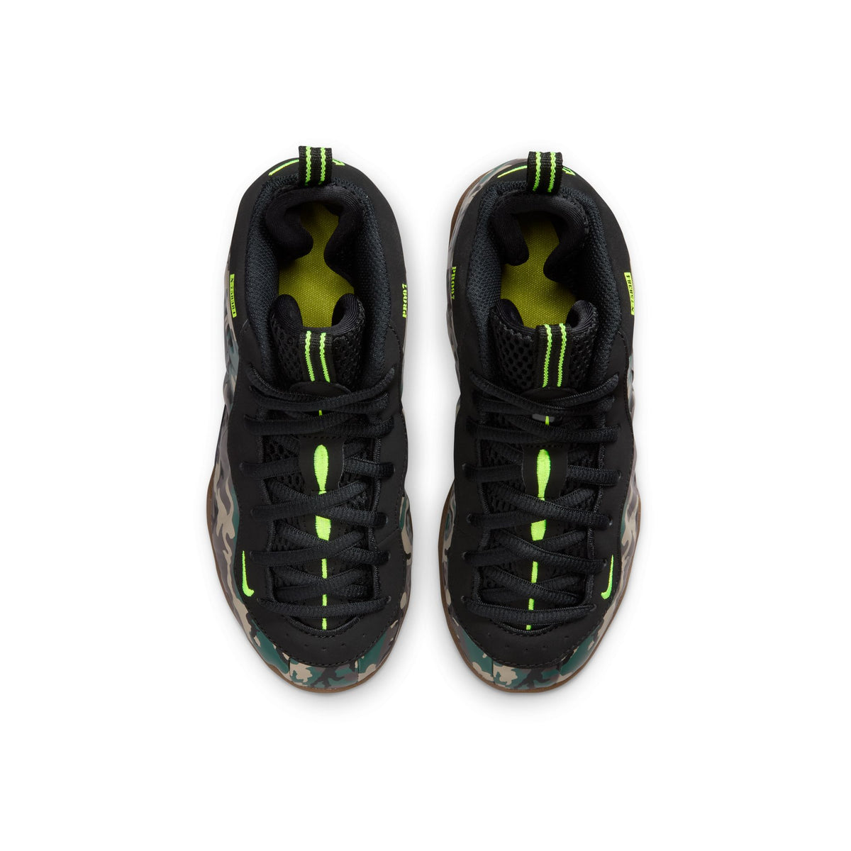 Nike Little Posite Pro Premium "Green Camo" (PS) - IV7553-001