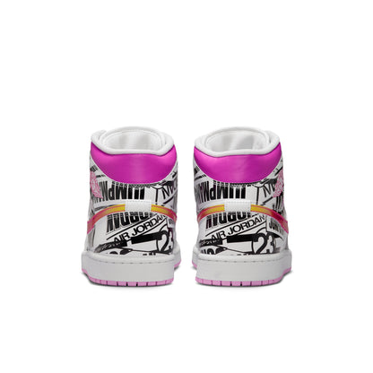 Air Jordan 1 Mid SE "What The Logo" - IX3522-101