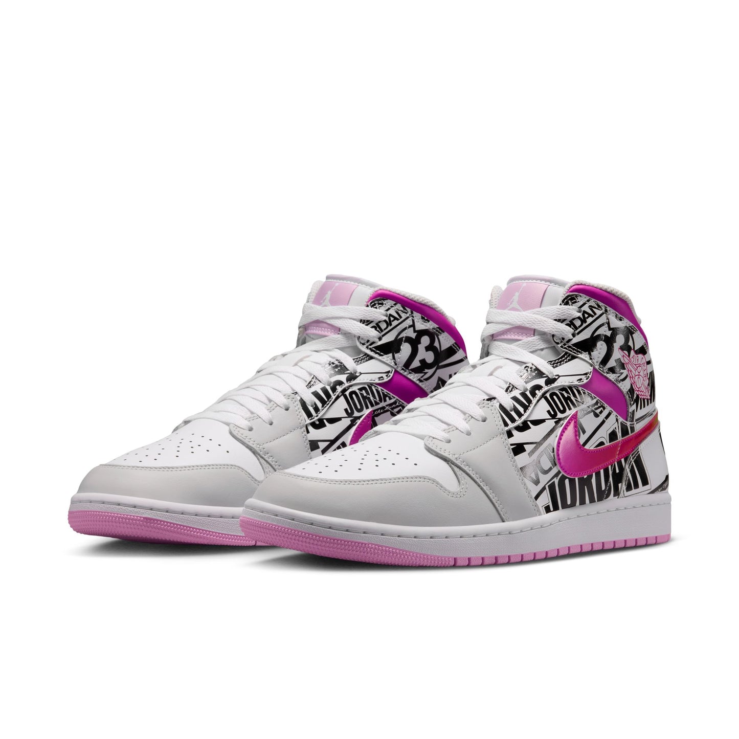 Air Jordan 1 Mid SE "What The Logo" - IX3522-101