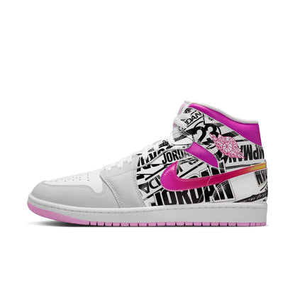 Air Jordan 1 Mid SE "What The Logo" - IX3522-101