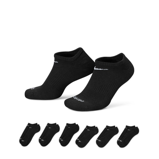 Nike Everyday Plus Cushioned 6 Pk Sock -  SX6898-010