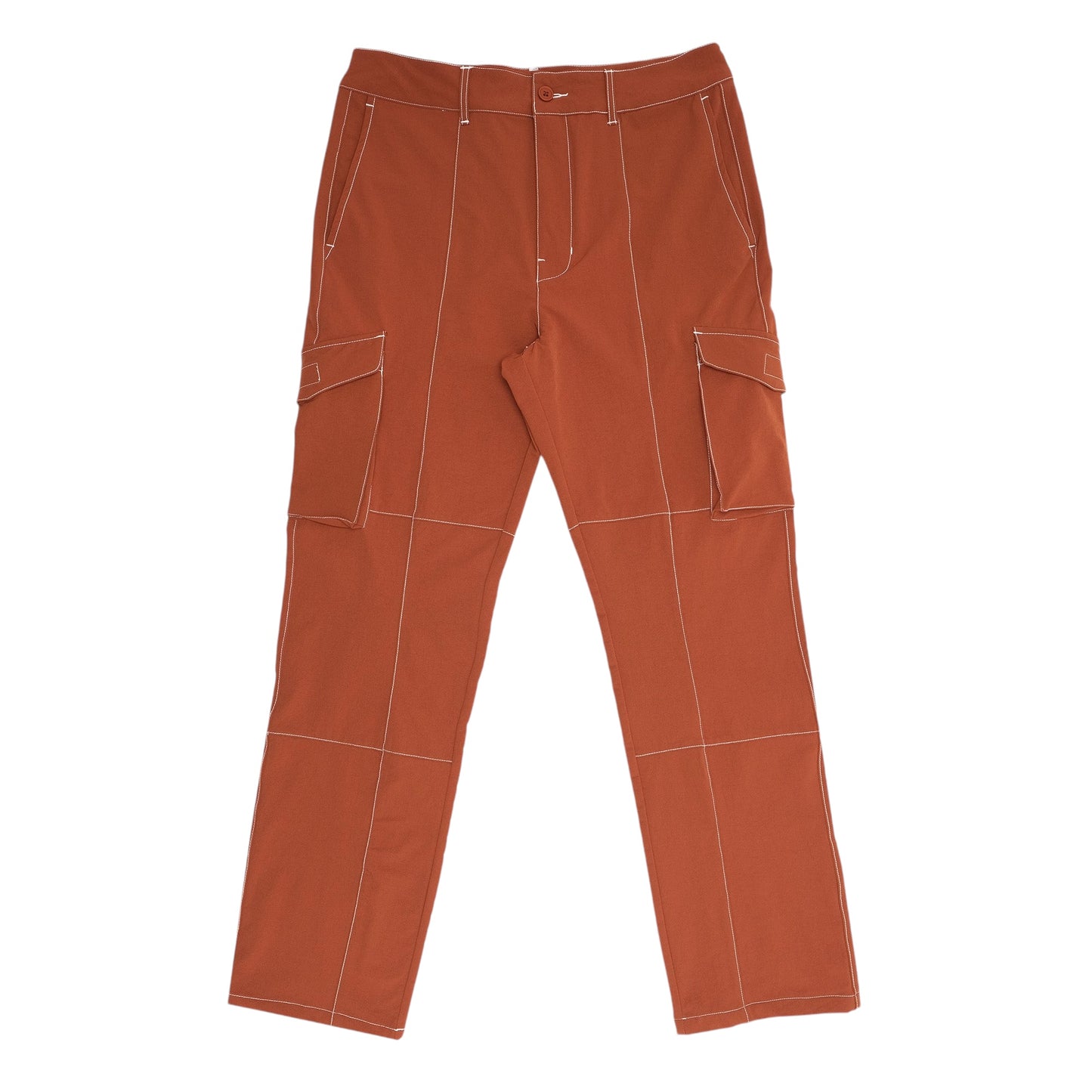 Students Cedric Nylon Cargo Pants - Brown