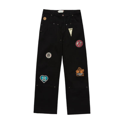 Honor The Gift Patch Carpenter Pant - Black